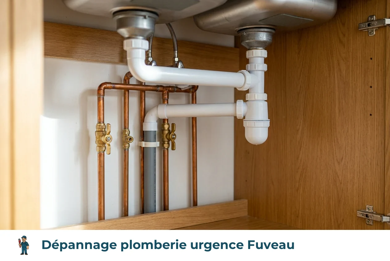 Dépannage plomberie urgence à Fuveau