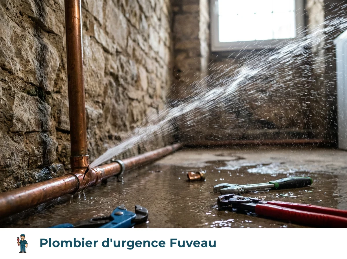 Plombier d'urgence à Fuveau