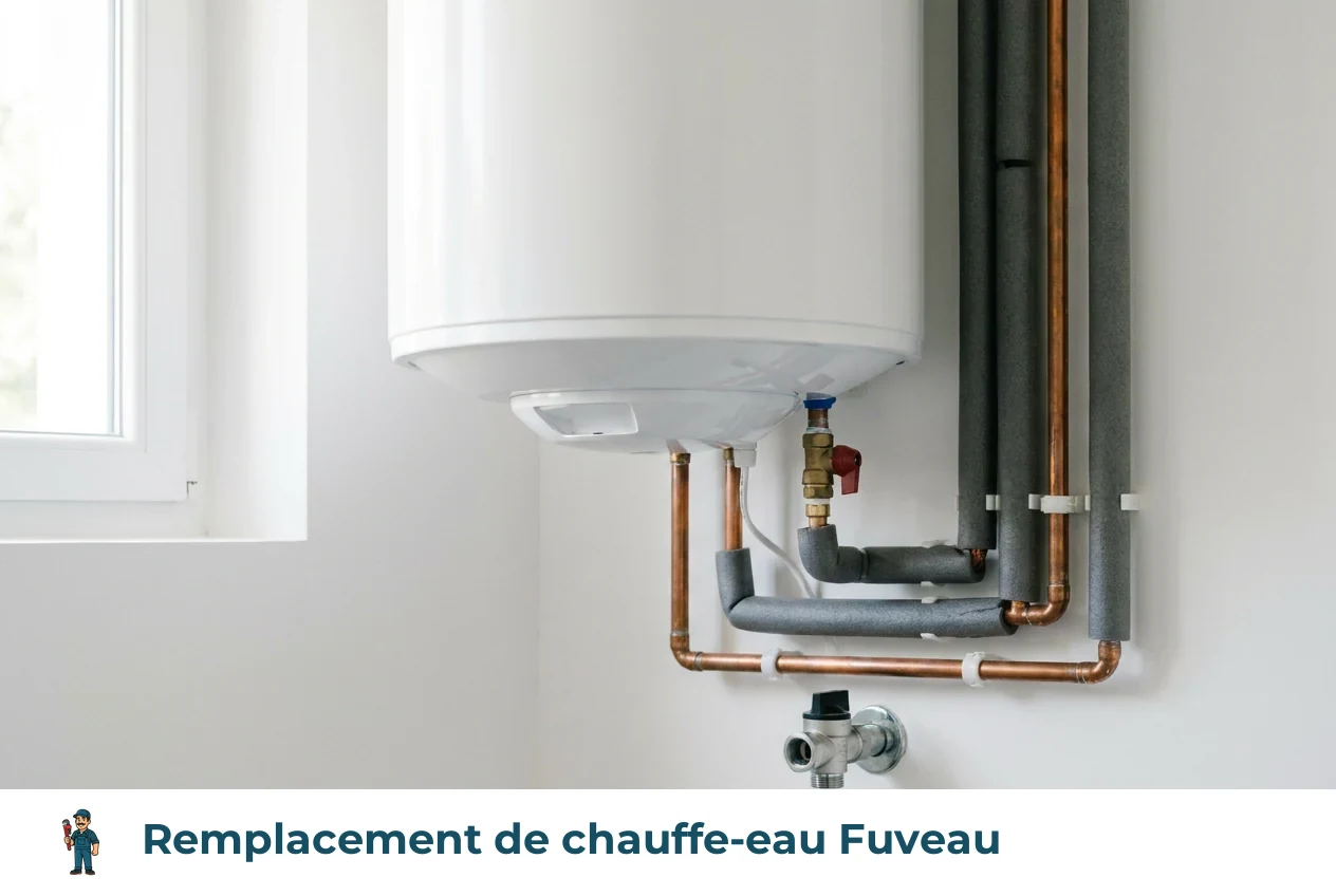 Remplacement de chauffe-eau à Fuveau
